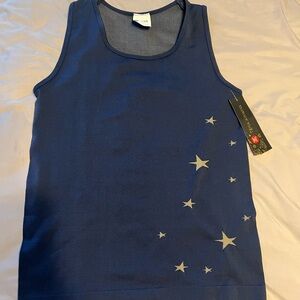 TEMA Navy Sleeveless Top